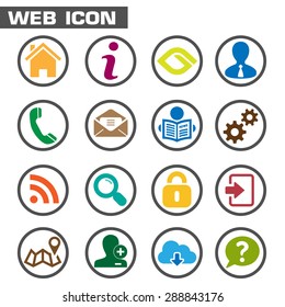Web Menu Vector Icon