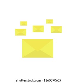 web message icon. vector