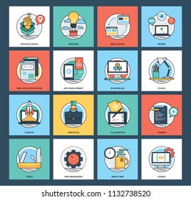
Web and Mobile Development Icons Collection
