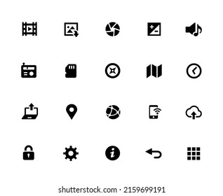 Web and Mobile Icon Set 5 - 32px Solid