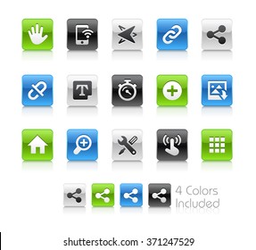 Web and Mobile Icons 10 / The file Includes 4 color versions in different layers.