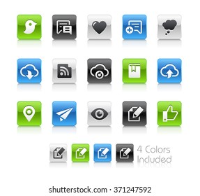 Web and Mobile Icons 8 / The file Includes 4 color versions in different layers.