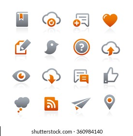 Iconos web y móviles 8 // serie de gráficos