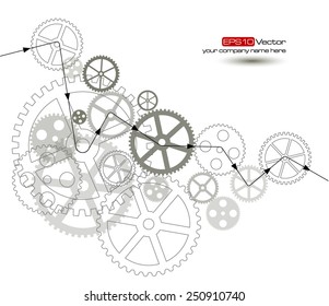 Web and mobile interface graphic template. Corporate website design. Media background. Editable. Industry and technology concept. Vector illustration