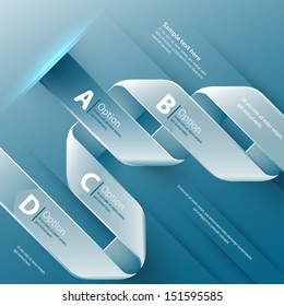 Web modern art template. Vector illustration use for business presentation.