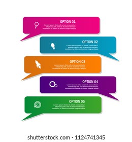 Web Modern creative element infographic, data timeline, template. isolated on white background. vector