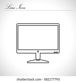 Web Monitor Icon.