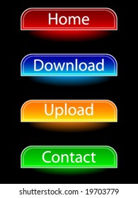 web navigation templates
