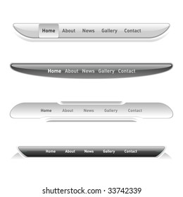 web navigation templates