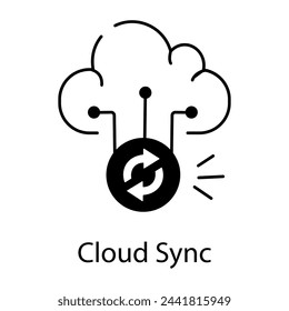 Web and Network Services Linear Icons