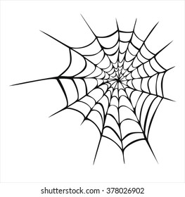 web, network, trap, cartoon vector