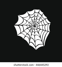 web, network, trap, cartoon vector