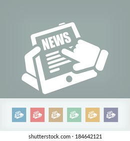 Web news icon