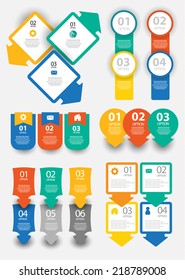 web number option banner set