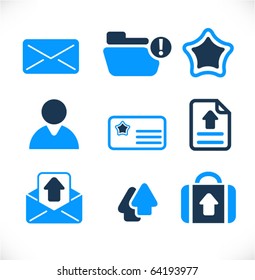 Web Office & Application Vector Signs