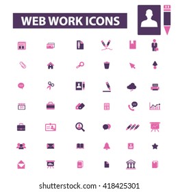 web office icons
