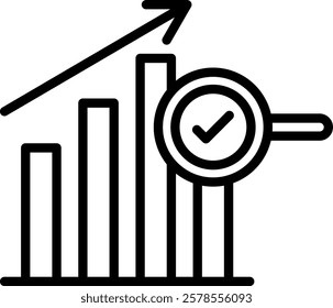 Web Optimization Icon Line Vector Illustration