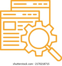 Web Optimization vector icon. Can be used for printing, mobile and web applications.