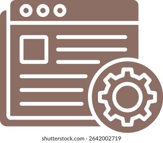Web Optimization vector icon. Can be used for printing, mobile and web applications.