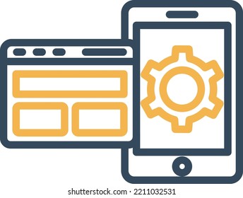 Web Optimization Vector icon which is suitable for commercial work and easily modify or edit it
