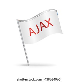 Web page browser flag AJAX