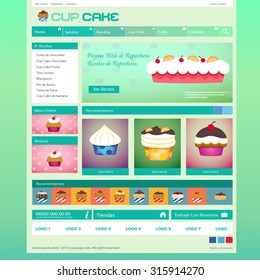 web page cake