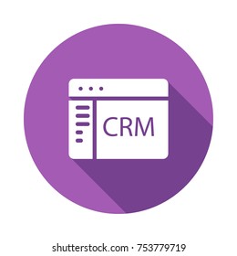 web page circle icon