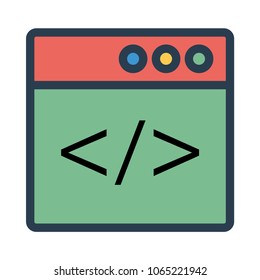  web page coding window 