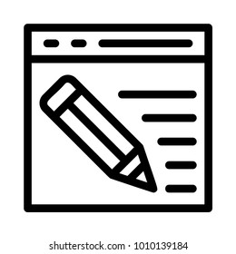 web page create write 