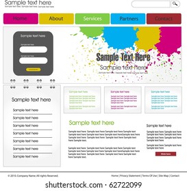 web page design