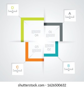 Web Page Design. Can be used for workflow layout, diagram, number options, step up options, web design, banner template, infographic, timeline.