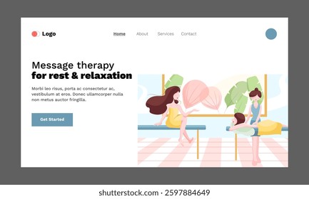 web page design templates for beauty, spa, wellness, natural products, cosmetics, body care. Modern vector illustration concepts for website and mobile website development. 
