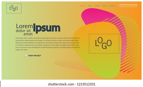 web page design templates for business.