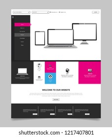 Web page design templates for business, finance and marketing. Modern vector illustration concepts for website and mobile website development. Easy to edit and customize.