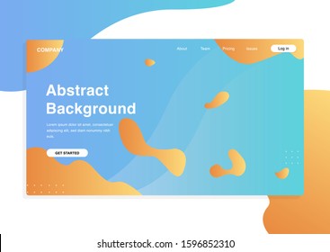 Web page design templates for business, finance and marketing. Modern vector illustration concepts for website and mobile website development. Easy to edit and customize.