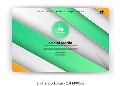 plantillas de diseño de páginas web para negocios, finanzas y marketing. Conceptos modernos de ilustración vectorial para el desarrollo de sitios web y sitios web móviles. Fácil de editar y personalizar.
