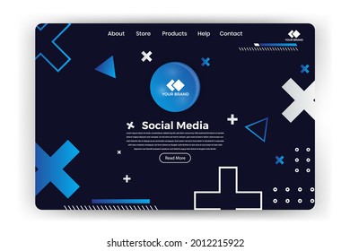 web page design templates for business, finance and marketing. Modern vector illustration concepts for website and mobile website development. Easy to edit and customize.