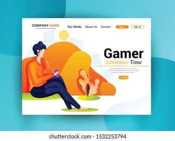 web page design templates for data analysis, management app, consulting, social media marketing.