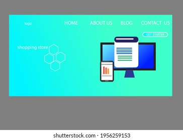  web page design templates for data analysis, management app, consulting, social media marketing.