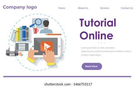 web page design templates for distance education, online courses, e-learning, tutorials. Modern vector illustration concepts for website and mobile website development - Powered by Shutterstock - Get 15% off with code: PIKWIZARD15