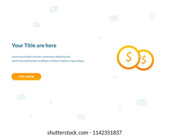 web page design templates for earning, 
 Modern vector illustration concepts for website and mobile website development. 