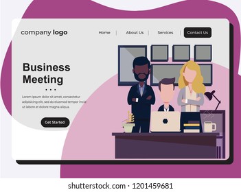 web page design templates for online shopping, digital marketing, teamwork, business strategy and analytics. Modern vector illustration concepts for website and mobile website development.