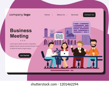 web page design templates for online shopping, digital marketing, teamwork, business strategy and analytics. Modern vector illustration concepts for website and mobile website development.