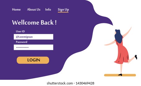 Web page design templates for online shopping and digital marketing. Modern vector illustration concepts for website and mobile website development