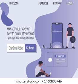 web page design templates for online shopping, digital marketing, teamwork, business strategy and analytics. Modern vector illustration concepts for website and mobile website development.