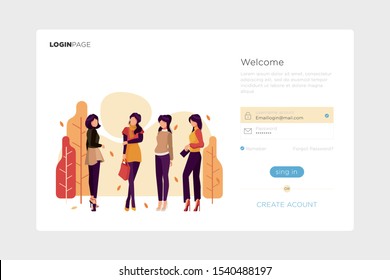 Web page design templates for online shopping, digital marketing, teamwork, business strategy, and analytics. Modern vector illustration concepts for website and mobile website development.