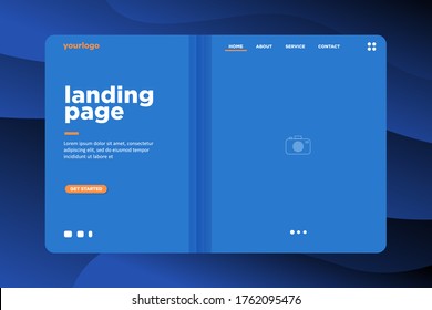 Diseño de páginas Web. concepto de viaje para el desarrollo de sitios web y sitios web móviles. Fácil de editar y personalizar. descuento por banner