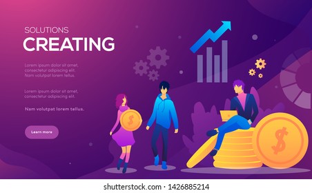 web page for distance education, e-learning, online courses, tutorials. Web page vector illustration design templates. Edit and customize modern concepts. Website and mobile website development