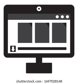 Página Web descargar gráficos vectoriales del sistema