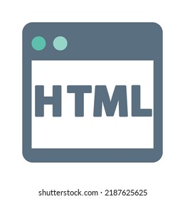 Web Page - HTML Page - Window - Popup  Vector Icon